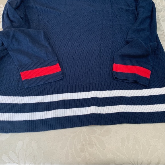 🆕Size L-CHAPS Womens Sweater Pullover V Neck - Picture 4 of 7